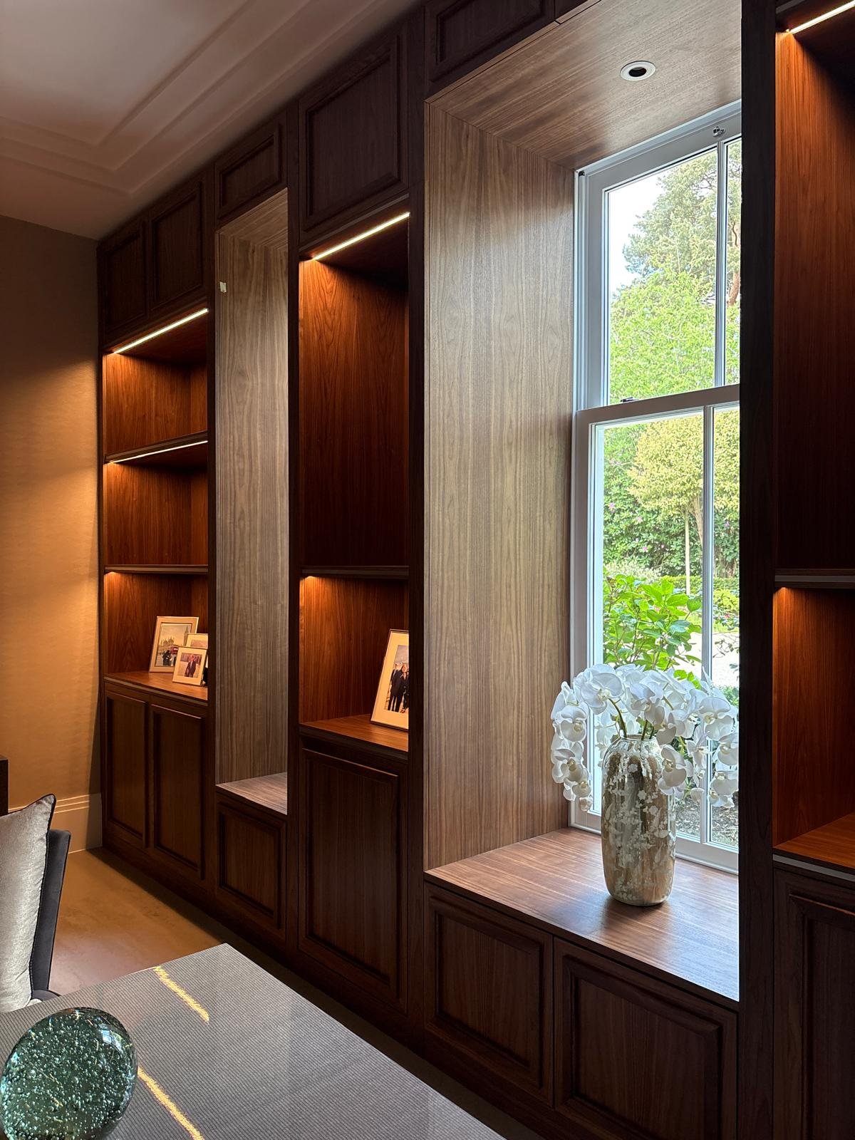 Walnut Library & Study